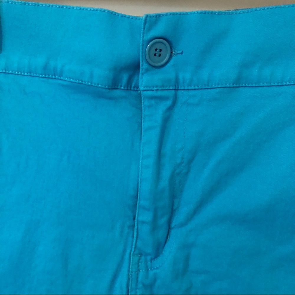 Koret Bright Turquoise Capris - Picture 2 of 8